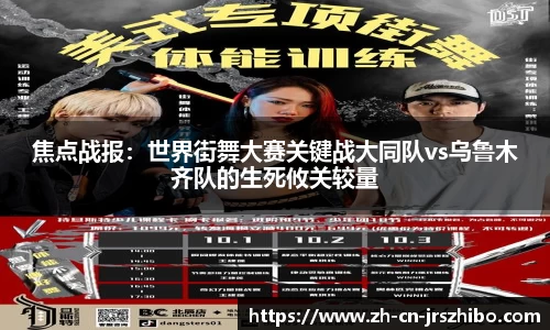 焦点战报：世界街舞大赛关键战大同队vs乌鲁木齐队的生死攸关较量
